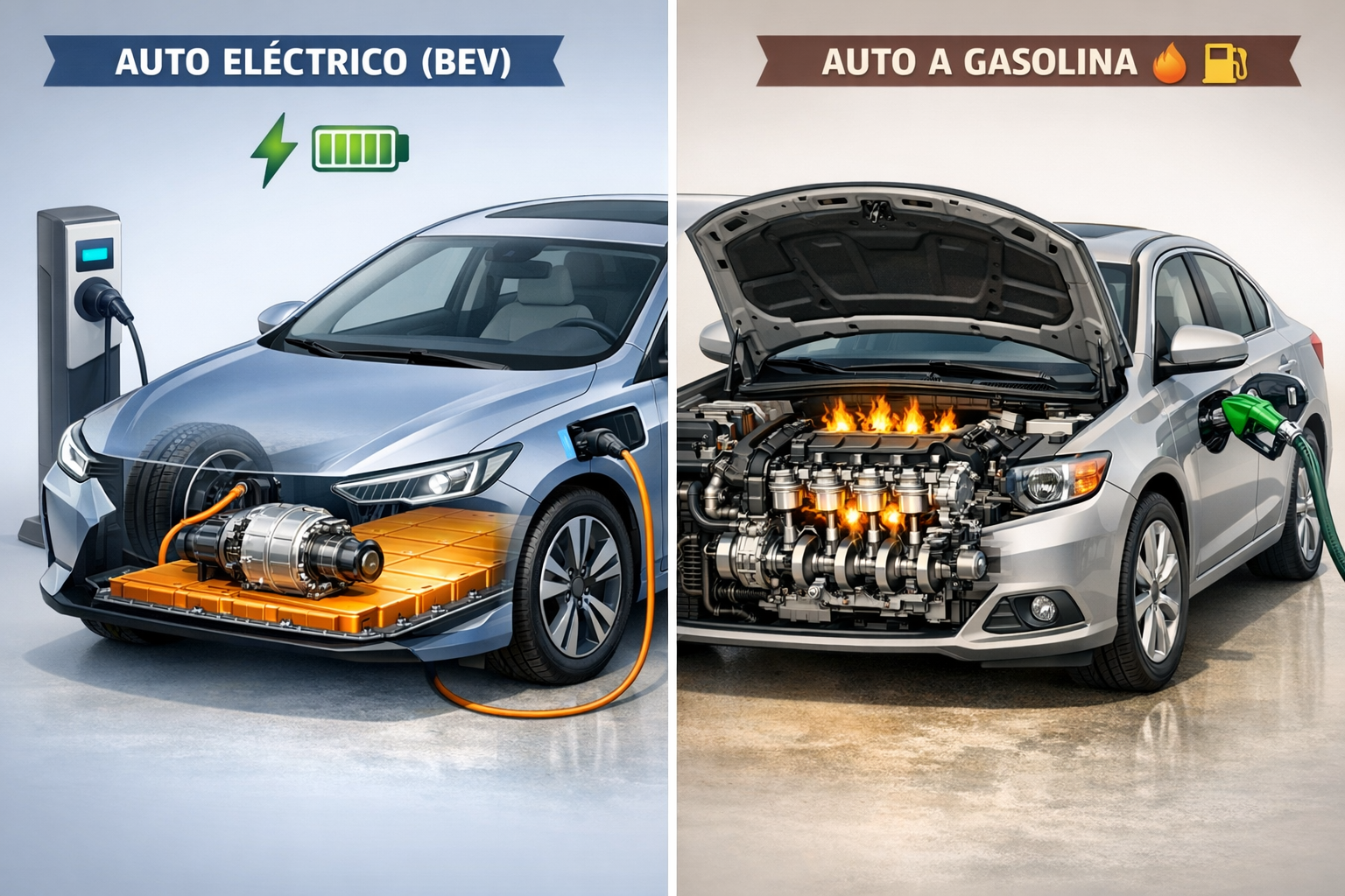 Top 6 razones para elegir: Autos eléctricos vs. gasolina en México (2026)