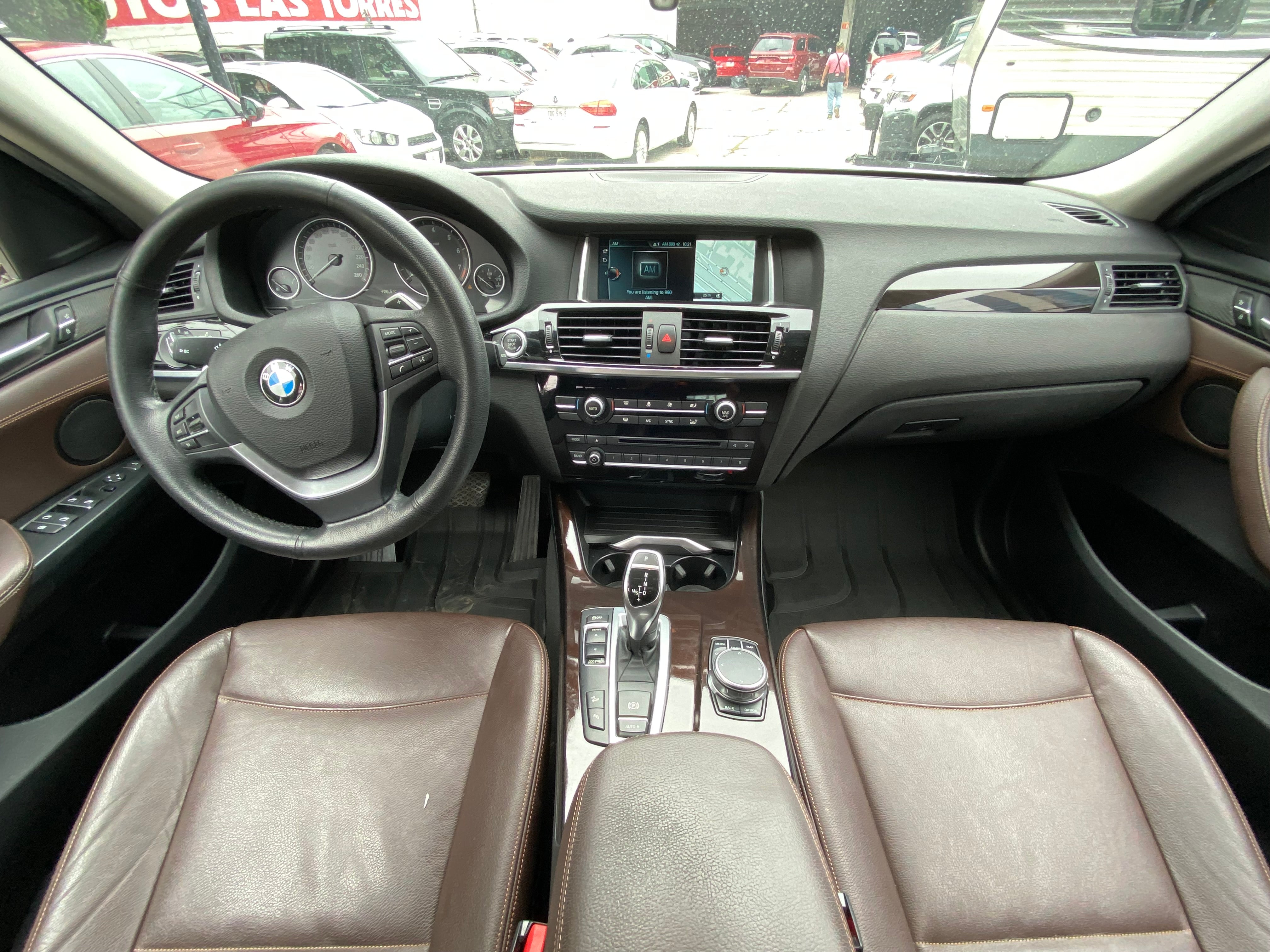 vista interior tablaro bmw x4 2018