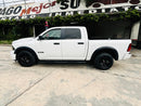 Vista lateral izquierda Dodge RAM SLT 2019 pickup robusta