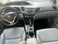 Consola con asientos en piel Honda Civic 2012
