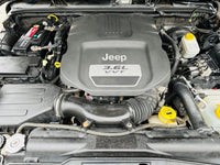 Motor 6 cilindros en Jeep Wrangler Rubicon 2013