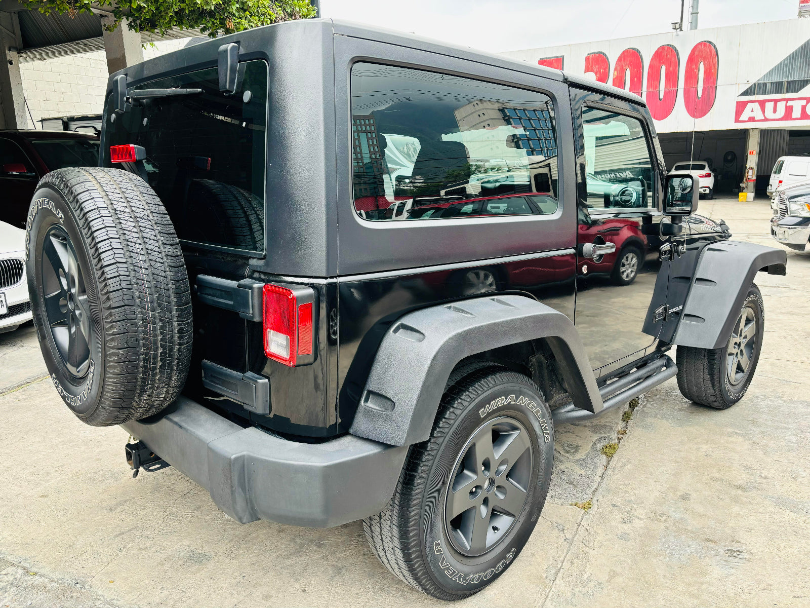 Toldo Duero desmontable en Jeep Rubicon 2013