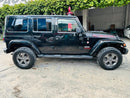 Vista lateral Rubicon Jeep Wrangler 2017 4 puertas