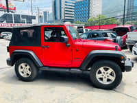 vista amplia de la jeep wrangler sport 2017